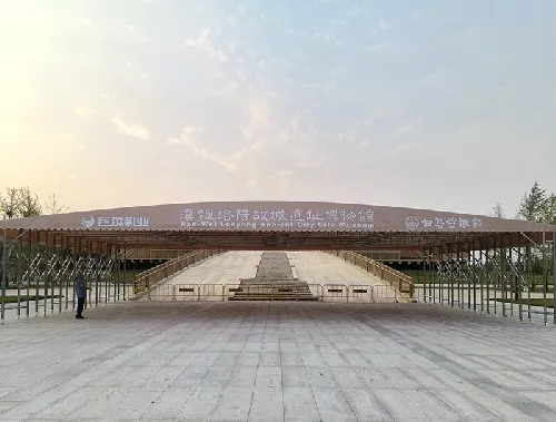 文旅双立柱推拉篷